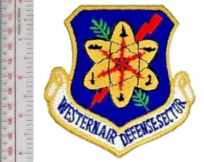 US Air Force USAF Western Air Defense Sector Air Defense Command NO TARIFF