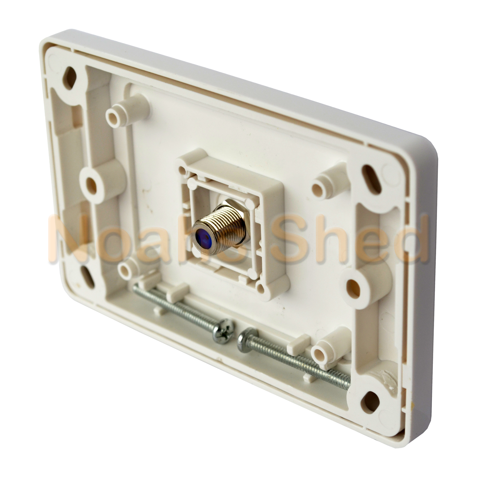 1 Port Gang Wall Plate Clipsal 2000 Style FType TV Antenna Satellite