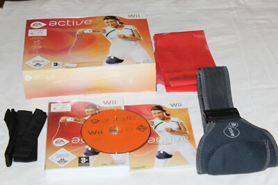 NINTENDO WII '' ACTIVE PERSONAL TRAINER '' OVP + ANLEITUNG+BEINGURT-EA SPORTS