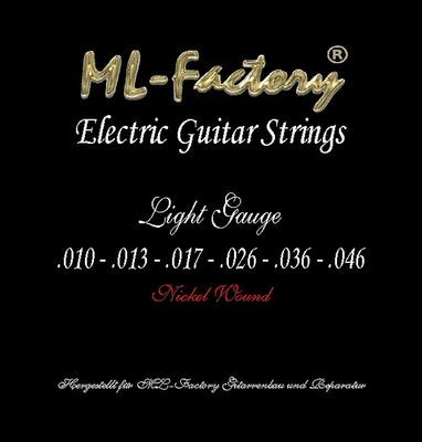 E-Gitarren Saiten ML-Factory  light 10-46