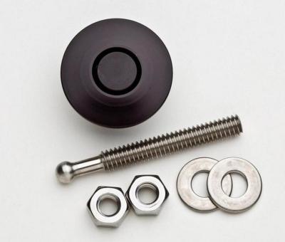 Quik Latch QL-25-SB Mini Quik Latch Fastener - Billet  - Black - Each