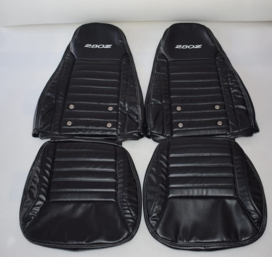 Datsun 280Z Sports Seat Covers In Black Color (19701979) (Set) eBay