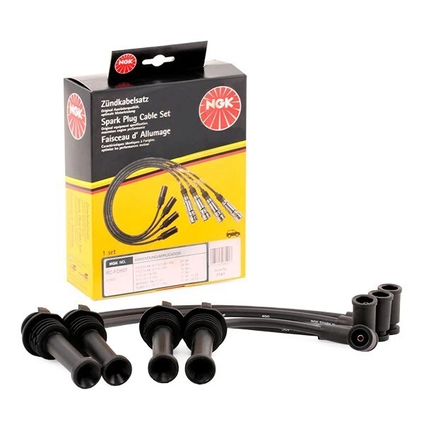 NGK 5048 - Set Cavi Candele Blu 4 Pezzi Per Honda CR-V E Integra, Qualità Originale