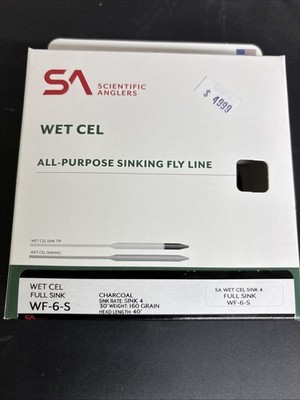 SCIENTIFIC ANGLERS Wet Cell WF-6-S General Purpose Intermediate Sinking Fly Line