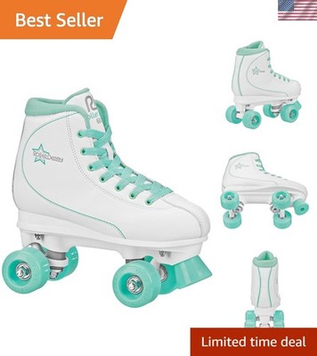 Roller Star 600 Women's Roller Skates - White/Mint - Size 08