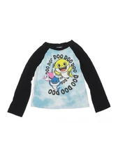 Pinkfong Girls Blue Long Sleeve Top 3T