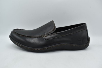 Born Mens Size 13 Caleb Black Full Grain Leather Slip On 