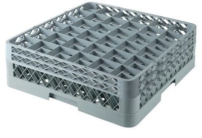 36 Compartment Commercial Cup Rack Set with Extenders for Restaurants & Kitchens