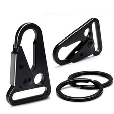 CooBigo 12 Sets Tactical Snap Hook 1-inch 1 inch, Clip Key Ring X 12set