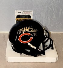 Willie Gault signed Chicago Bears Speed mini helmet autographed JSA COA