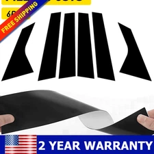 For 2021 2022 2023 Hyundai Elantra Black Pillar Post Door Trim Car Accessories 6