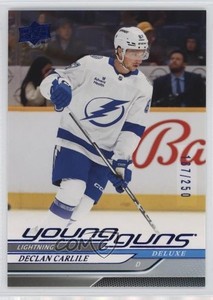 2024-25 Upper Deck Series 2 Young Guns Deluxe /250 Declan Carlile #467 Rookie RC