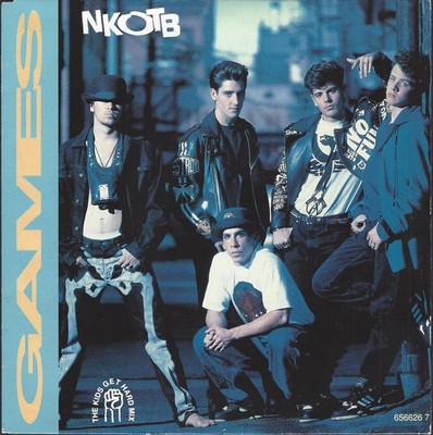 New Kids On The Bloc - Games The Kids Get Hard Mix - Used Vinyl Rec - G8100z