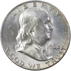 1962 D Franklin Half Dollar Circulated Silver 50c Coin Collectible