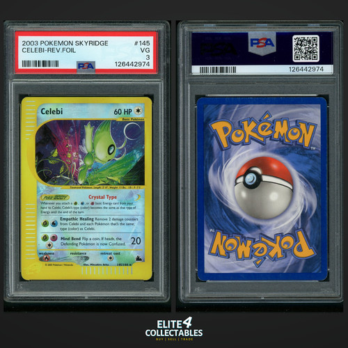 Celebi graded PSA 3 for sale on eBay