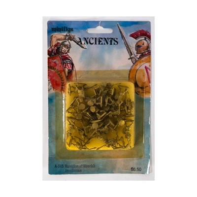 Minifigs Historical Ancient Mini 15mm Numidian of Moorish Javelinmen Pack New