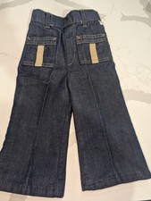 Vintage Billy The Kid Blue Jeans Kids Size 2T Blue