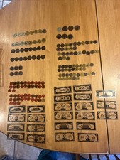 Educational Classroom School Lot Of Money Coins Bills - Overhead Projector CCA