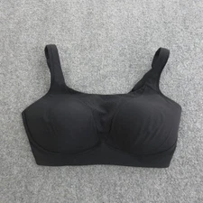 Lululemon Sports Bra Womens 36DD Black High Support Padded Adjustable Straps