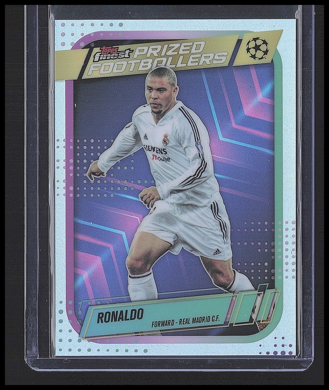 2025-26 Topps Finest Prized Footballers RONALDO