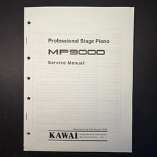 VINTAGE KAWAI MP9000 PROFESSIONAL STAGE PIANO SERVICE MANUAL