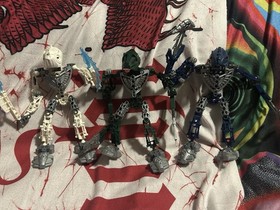 LEGO BIONICLE: Toa Hordika full set 6 + Toa Iruini w/spinners/ripcords/manuals