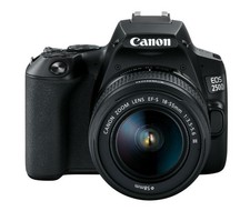 Canon EOS 250D Rebel SL3 DSLR Camera w/ 18-55m DC Lens International Model