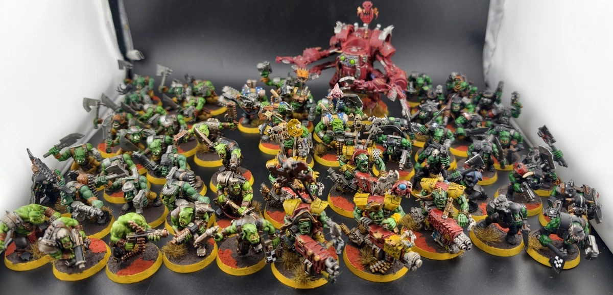 Games Workshop Orks Fully Assembled & Painted Warhammer 40K