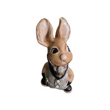 Vintage Pendelfin Rare Design Rabbit In Suit See Desc. Collectors Wedding Gift