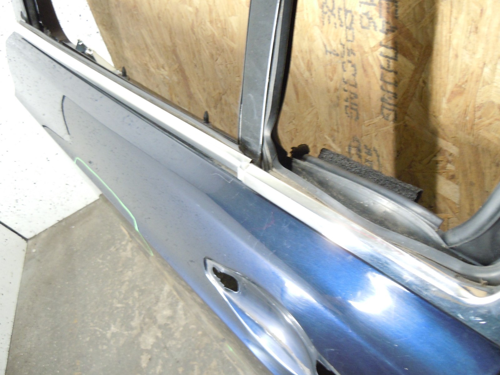 2006 06 Bentley Continental Flying Spur Rear Door Shell Driver Left OEM LR5W