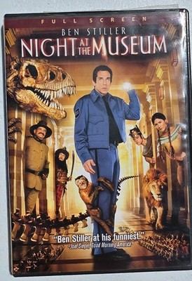 Night at the Museum DVD 2007 Full Frame Robin Williams, Ben Stiller