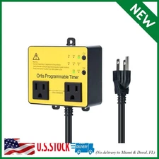 above Ground Pool Timer, Ortis Smart Pool Timer with One-Button Operation, for S