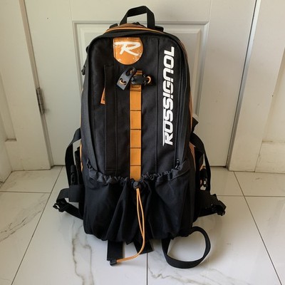 Rossignol Ski Snowboard Backpack Freeride Touring Bag - Black Orange