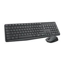 Logitech - MK235 Wireless Membrane Keyboard  Optical Mouse Bundle 920-007897 