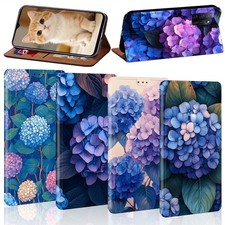 Meadow Illustration Leather Cover Case For OPPO A5/A54S/A55/X3/X5/A74/A93 5G
