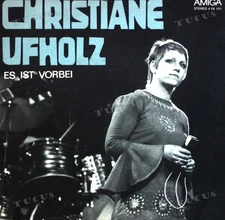 Christiane Ufholz, Theo Schumann-Formation - Es Ist Vorbei 7" AMIGA (VG) .*