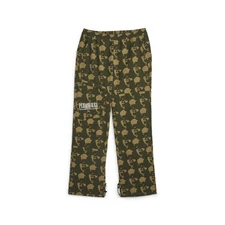 PUMA Pleasures X Cargo Pants Mens Brown, Green Casual Athletic Bottoms 62088193