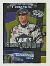 2004 Press Pass Trackside RUNNIN N GUNNIN #RG3 JIMMIE JOHNSON NASCAR