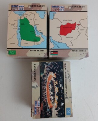 1991 Desert Storm Pro Set Trading Cards (Pick your Card)