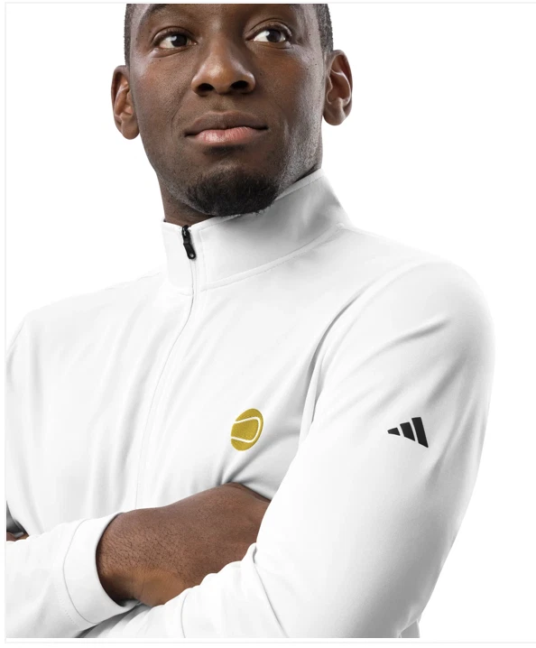 Chaqueta Pullover Tenis Adidas (con Logotipo de Pelota de Tenis en el Pecho, 4 Colores Disponibles.) Foto 3 de 4