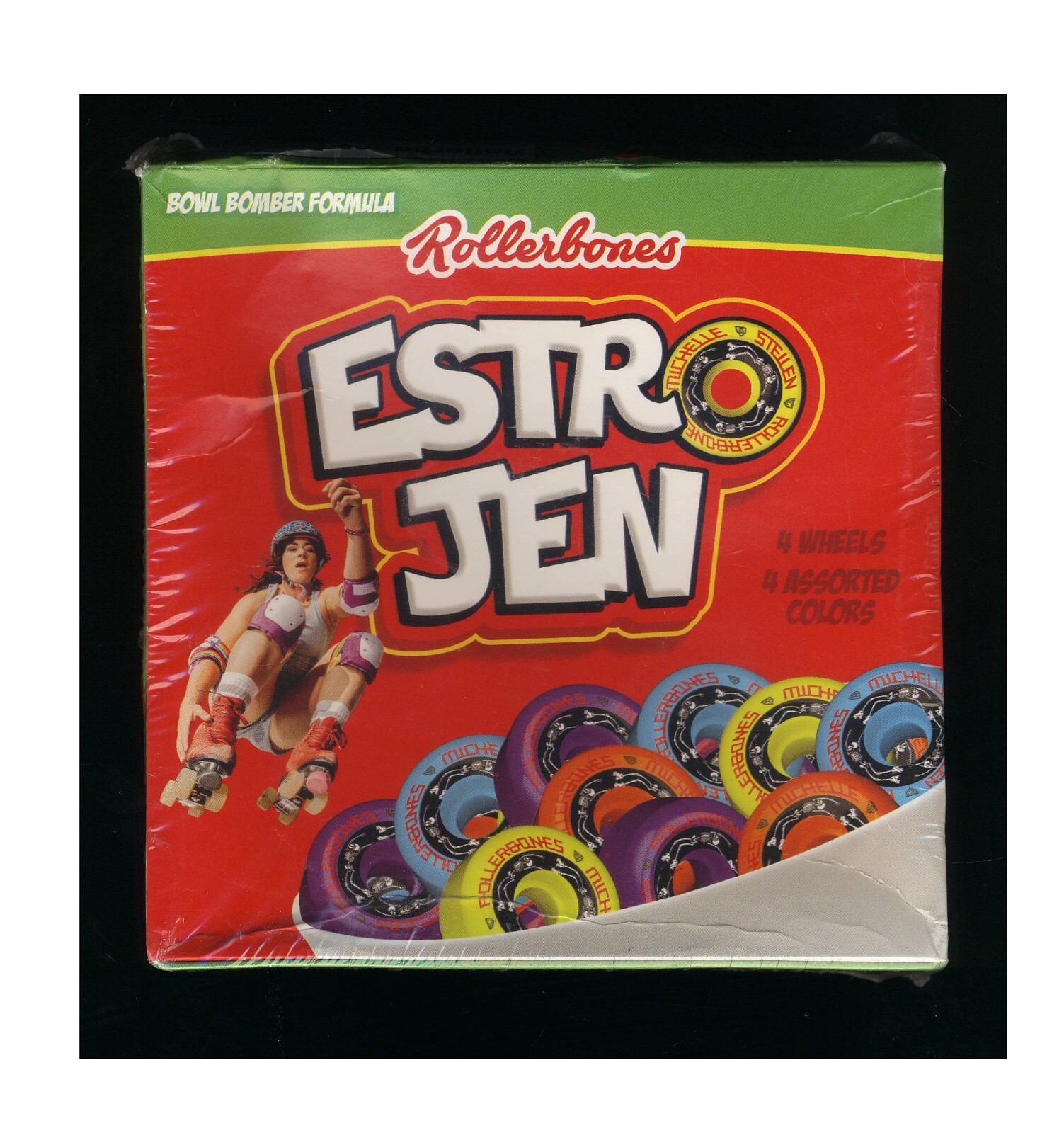 Roller Bones - Estro Jen - 62mm 101a Multi Colored Bowl Bomb