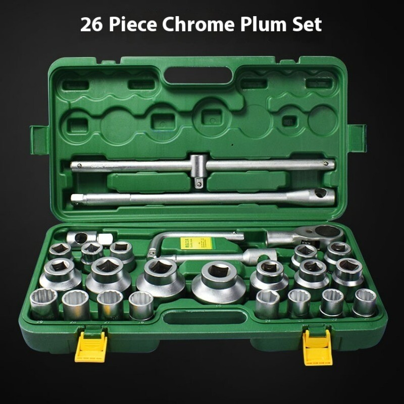 26 Heavy Duty Sleeve Set Set Machine Repair Auto Repair Socket