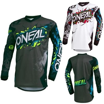 O'Neal Element Villain Motocross Kinder Jersey MTB Mountain Bike Trikot Enduro