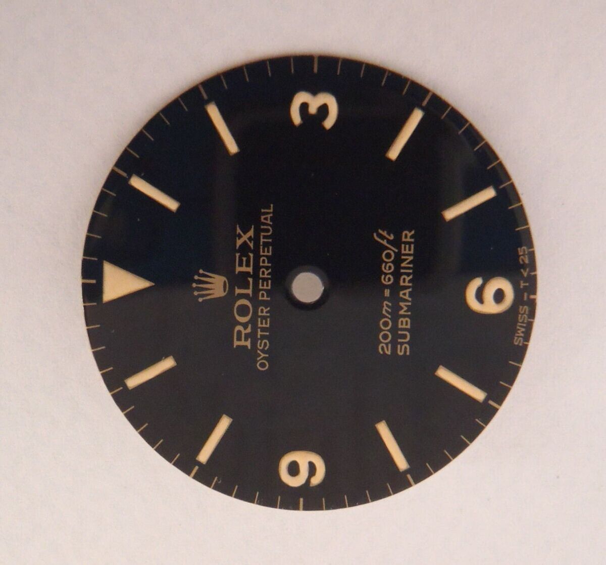 Vintage Rolex #5513 Submariner 200m Gilt Black Lite Brown Vintage Rolex #5513 Submariner 200m Gilt Black Lite Brown