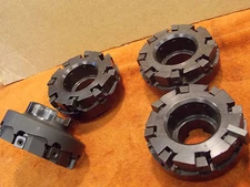 Lovejoy 4NBX24R6 4" shell face mill 1.5" arbor 8 indexable 1/2" carbide inserts