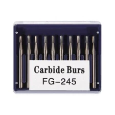 Dental Tungsten Carbide Bur FG 1.6MM Dills Round For High Speed Handpiece FG245