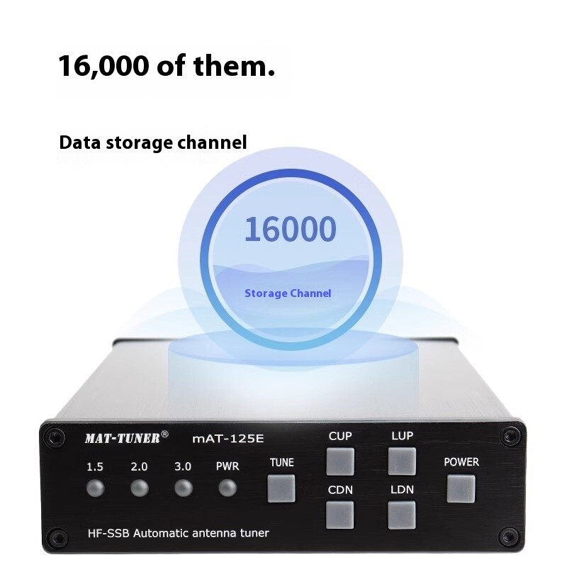 120W Automatic Tuner MAT-125E for Amateur Radio Antennas