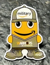 Warriors @ Amazon IGQ2 military  Employee Peccy Pin