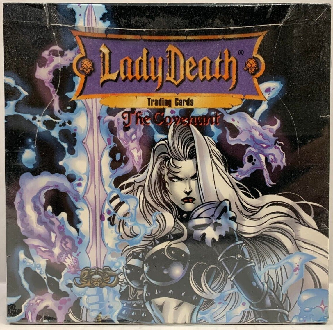 ARTBOX CHAOS COMICS LADY DEATH THE COVENANT TRADING CARD BOX NEW