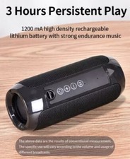 TG Bluetooth speaker wireless waterproof outdoor stereo USB/TF/FM/Radio LOUD